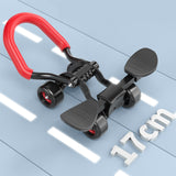 TD® Roue musculaire abdominale avec accoudoir Roue musculaire abdominale à quatre roues pour hommes et femmes pour perdre du poids