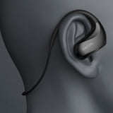 TD® Casque Bluetooth sport étanche IPX7 monté sur l'oreille écouteurs binauraux sans fil chargeant une forte autonomie de la batteri