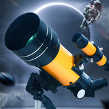 TD® Télescope astronomique haute définition professionnel double usage vision nocturne télescope orange ceinture haute modèle étoile