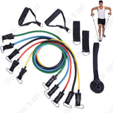 TD® Bande elastique pour fitness Rally set multi-fonction porte sport 11 pièces combinaison fitness rallye Bande élastique musculati