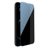 TD® Film trempé HD anti-empreintes digitales et intimité iPhone13 Pro MAX plein écran tactile sensible trou transparent