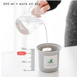 TD® HUMIDIFICATEUR 200ml 4 heures de travail par ultrasons bricolage Décoration-Purificateur d'air enfant pour chambre