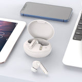 TD® Casque Bluetooth sans fil  Bluetooth 5.2  Faible latence pour les jeux  Annulation intelligente du bruit  Etanche à l'eau  Ecout