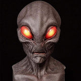 TD® Film de science-fiction avec le même masque d'horreur extraterrestre Halloween masque de fête en latex mutant masque effrayant