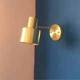 TD® LED Applique Murale RéGlable Direction Miroir Salle de Bains LumièRe DoréE Escalier LumièRe Chambre Fer Lampe de Mur