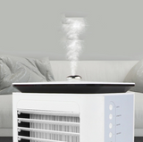 INN® Petit mini ventilateur de climatiseur de bureau ventilateur de refroidissement refroidisseur d'air usb humidification et