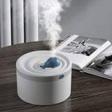 TD® USB bleu baleine humidificateur maison grand volume de brouillard bureau bureau grande capacité purificateur d'air sans fil