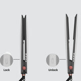 TD® Lisseur de trempe multi-fréquence attelle en titane curling droite attelle à double usage fer à friser air bang boucle intérieur