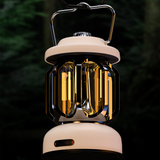 TD® Lampe de cheval rétro interface de charge rapide lampe de tente lampe de camping lampe de camping en plein air à gradation conti