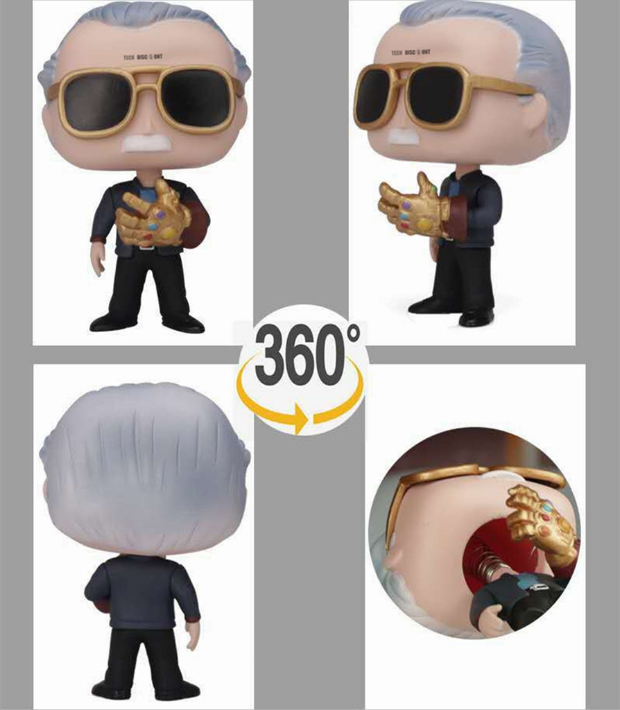 TD® figurine stan lee gant infini marvel avengers comics decoration re ...