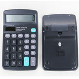 TD® Véritable calculatrice solaire à 12 chiffres, grand écran, double alimentation, comptabilité financière, ordinateur  fournitures