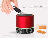 TD® Enceinte bluetooth portable lumineuse sans fil usb ordinateur stereo haut parleur pc baffle connecté puissante téléphone musique