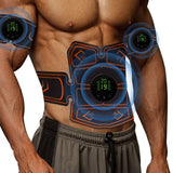 TD® Ceinture d'instruments de fitness EMS fitness autocollants de muscles abdominaux autocollants d'exercice musculaire de bras