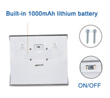 TD® Lumière solaire de numéro de porte, lumière de numéro d'appartement
