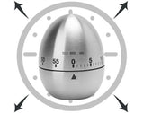 TD® minuteur oeuf de cuisine enfant mecanique original design minuterie chouette design 15 minutes ustensile accessoire chronometre