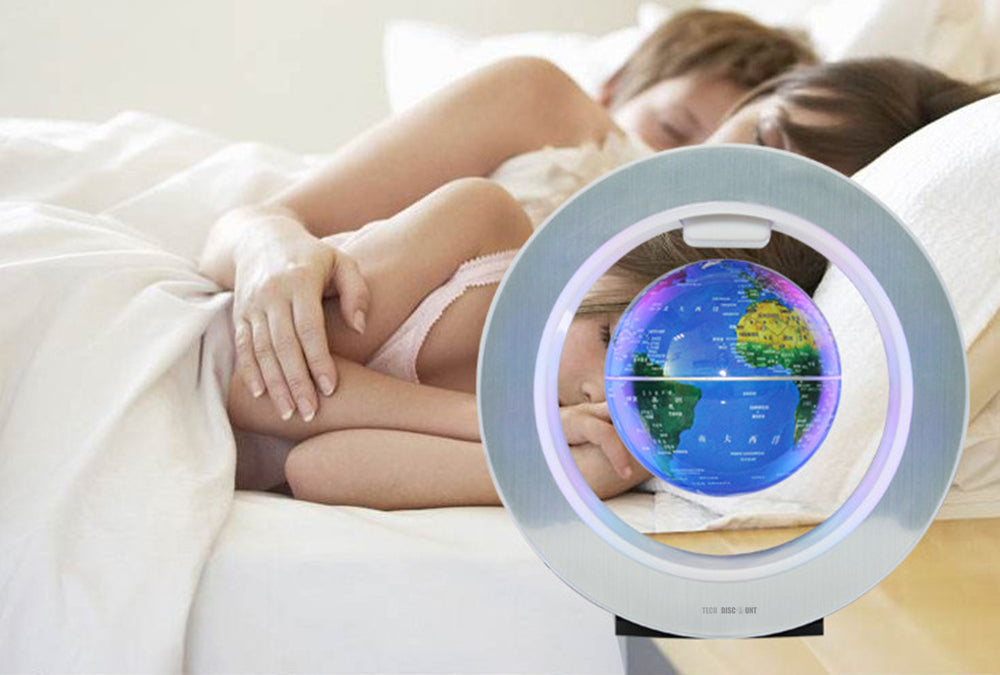 TD® globe terrestre levitation lumineux enfant magnétique interactif d –
