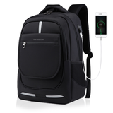 TD® Affaires Sac à Dos Ordinateur 17 Pouces avec Port de Charge USB Étanche Sac d'école Collège Cartable Travail Voyage Sacoche Port