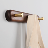 Patère patère murale cuisine sans perforation patère derrière la porte cintre en bois patère nordique en bois patère marron p