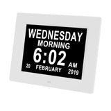 TD® Horloge LED Affichage Calendrier date heure tendance et moderne pour vie quotidienne fonctionnalités multiples affichage photos