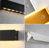 TD® 60cm Applique Murale Design LED Intérieur 20W Blanc Chaud Lampe Murale LED Décor Modern pour Maison Couloir Entrée Séjour