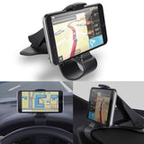 TD® Support Universel de GPS de Téléphone Portable sur Tableau de Bord pour Voiture /Couleur Noire /Stabilité /Conduite Plus Facile
