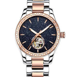 LSC® Carnaval Montres Femmes Automatiques Mécanique Acier Marque diamant Montres Femme Mode，meilleurs cadeaux Cadeau de Noël