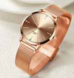 TD® Quartz Montres-bracelets Casual et Business Series Mesh montre de la ceinture cadeaux hommes 3544469