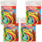 TD® Lot de 2 Ficelles Magiques Multicolore Fluo pour Enfants/ String Art Fluo Multicolore