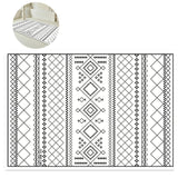 TD® Tapis de sol imitation cachemire salon nordique tapis de sol marocain tapis de chevet bohème géométrique moderne minimaliste