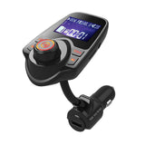 TD® Voiture bluetooth lecteur MP3 chargeur de voiture bluetooth mains libres grand écran affichage conception de tuyau humanisé