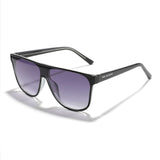 TD® Lunettes de soleil enduites pour hommes et femmes à grande monture chevauchant des lunettes de soleil anti-ultraviolets assortie