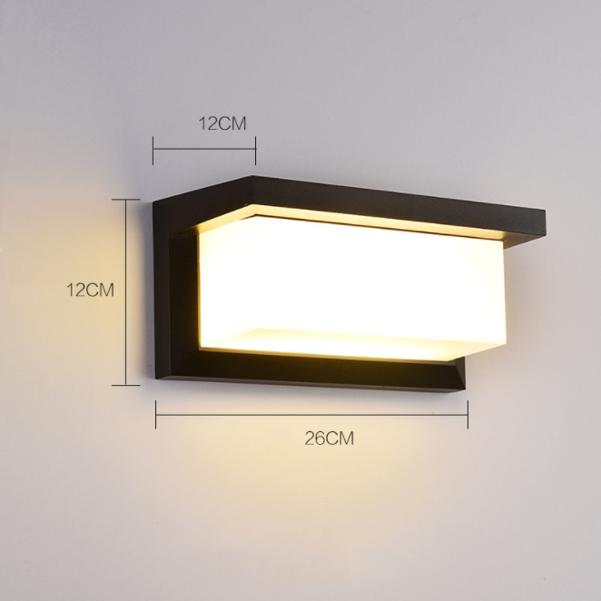 TD® Applique Extérieure étanche Balcon Extérieur Mur Extérieur