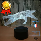 TD® Veilleuse 3D Crocodile