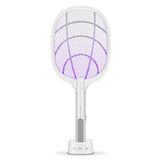 TD® Tapette à moustiques électrique deux-en-un rechargeable par USB et lampe à mouche automatique pour piéger et tuer les moustiques