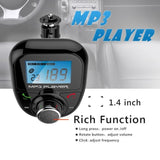 TD® KIT Universel écran LCD Bluetooth pour voiture - Transmetteur sans fil mains libres avec appel MP3 et charge rapide