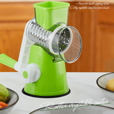 TD® Coupe-légumes multifonctions de cuisine Râpe à légumes Trancheuse à main Cylindre de roche Broyeur domestique Twister manuel