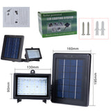 TD® lampe solaire LED extérieur étanche jardin automatique puissance éclairage lumineux énergie alimentation économie décoration sol