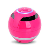 TD® haut-parleur sans fil Bluetooth, portable  petit son, mini-lumières colorées, plug-in extérieur subwoofer voiture