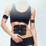 TD® Instrument de fitness abdominal flash lumière massage autocollant sport charge appareil de fitness abdominal