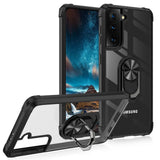 TD® Coque de téléphone Samsung Galaxy S8 pour coque de téléphone Samsung Coque de téléphone anti-chute avec anneau miroir Samsung