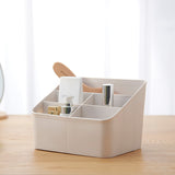 TD® Boîte de rangement Étagère de rangement de bureau Boîte de rangement cosmétique en plastique Boîte de rangement de bureau simple