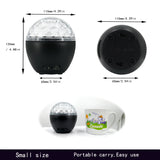 INN® Boule de lumière portable 16 couleurs avec télécommande Lampe disco LED Bluetooth 4W Flash lumineux Eclairage de scène soirée