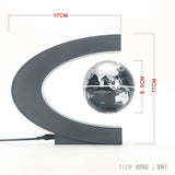 TD® globe levitation terrestre enfant lumineux magnétique interactif vintage décoratif flottant sans fil anglais qui tourne suspendu