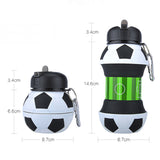TD® Sports de plein air bouteille d'eau ménage silicone tasse pliante étudiant créatif tasse d'eau portable anti-chute et étanche