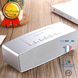 TD® Haut-parleur Bluetooth Son surround sans fil haut volume Mini petit haut-parleur portable de haute qualité Petit haut-parleur Ar
