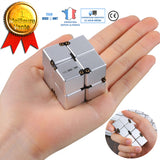 TD® cube anti stress metal 12 faces pas cher infinity jouet enfant magique filles garcons éducatif pas cher exterieur education puzz