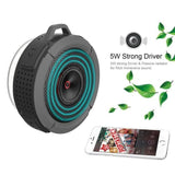 INN® MO2580 Haut-parleur mains libres, Haut-parleur Bluetooth, Haut-parleur étanche, Haut-parleur sans fil avec ventouse à conducteu