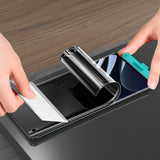 TD® Convient pour OnePlus10Pro3D film trempé film de verre de flexion à chaud film de protection anti-éclatement pour téléphone port