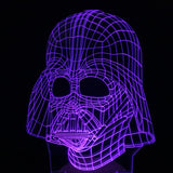 INN® Star Wars série 3D veilleuse 3D coloré cadeau lumière LED tactile télécommande lampe de bureau créatif 3D lumière décorative