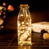 TD® Guirlande lumineuse LED à piles 10M 5M 4M 2M fil de cuivre guirlande lumineuse lumières de - Modèle: 5M DC12V Yellow  - MILEDCA0